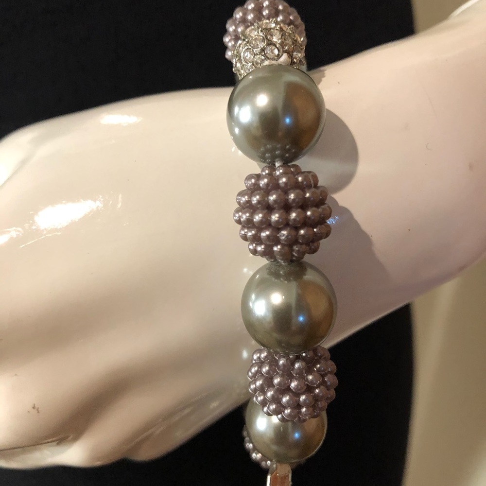 MONET Pearl Tower Bracelet